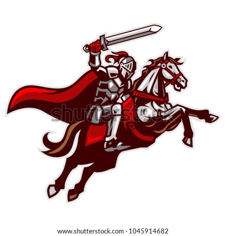 Knight Riding Horse