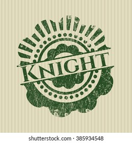 Knight rubber grunge texture stamp