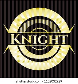 Knight shiny badge