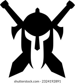 knight silhouette image vector icon