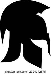 knight silhouette image vector icon