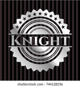 Knight silvery emblem