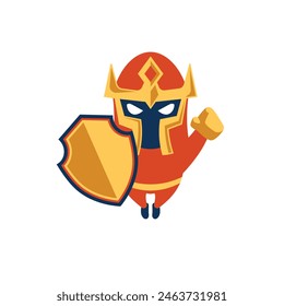 knight super hero logo abstract symbol