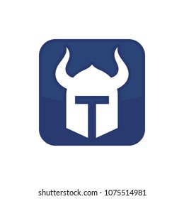 Knight symbol. Warrior icon. Empire logo. Vector Eps 08.