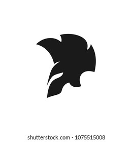 Knight symbol. Warrior icon. Empire logo. Vector Eps 08.