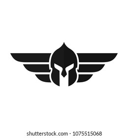 Knight symbol. Warrior icon. Empire logo. Vector Eps 08.