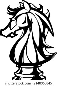 Knight. Knight  vector. Chess Knight. 