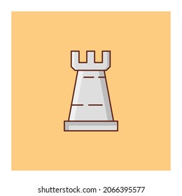 knight Vector illustration on a transparent background. Premium quality symbols.Vector line flat color icon for concept and graphic design.