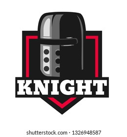 Knight vector logo template