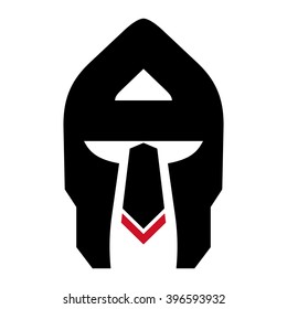 knight warrior logo vector.