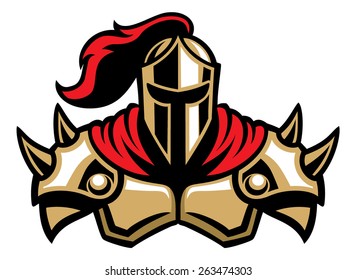 knight warrior mascot