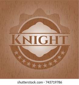 Knight wood emblem