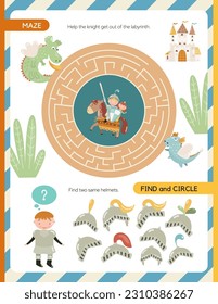libro de actividades de juegos de hojas de cálculo de Knight