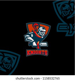 Knights Attack Logo Symbol