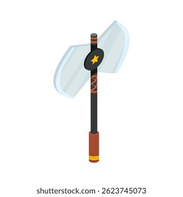 Isométrica Knight'S Axe para projetos de design criativo.