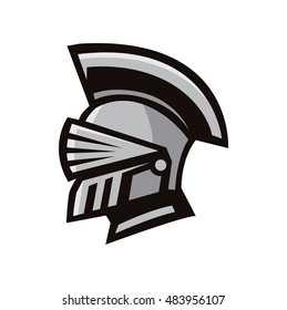 KNIGHTS HELMET MASCOT VECTOR