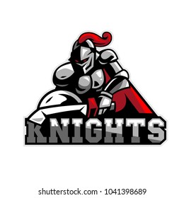 knights mascot logo
