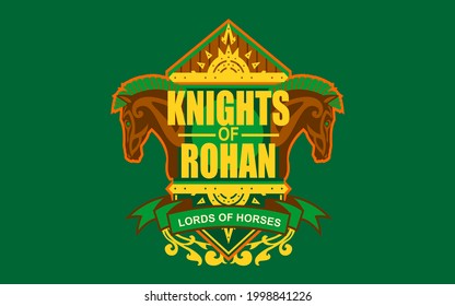Knights of Rohan - Lords of Horses svg