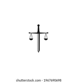 knight's sword logo and icon
