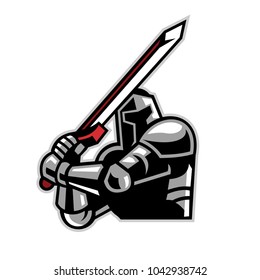 Knights and Sword Mascot