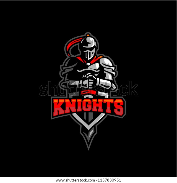 Knights Sword Shield Stock Vector (Royalty Free) 1157830951