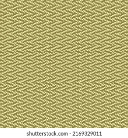 A knit with chevron pattern, made of wool or cotton. Golden blanket texture. Abstract vector.