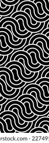 curva de punto vectorial cuerda sin costura, cadena de ilustración de cuerda, retro , moderno, vintage, geométrico de círculo, abstacto, patrón tribal sin costura diseñado para moda, diseño textil printi de patrón, impresión de arte