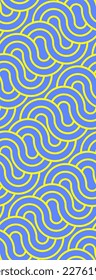 curva de punto vectorial cuerda sin costura, cadena de ilustración de cuerda, retro , moderno, vintage, geométrico de círculo, abstacto, patrón tribal sin costura diseñado para moda, diseño textil printi de patrón, impresión de arte