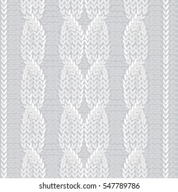  knit fabric, seamless vector illustration