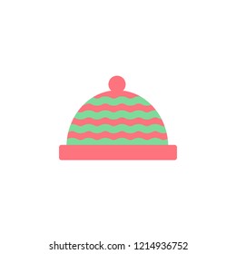 Knit hat color icon. Element of color clothes icon for mobile concept and web apps. Detailed Knit hat icon can be used for web and mobile