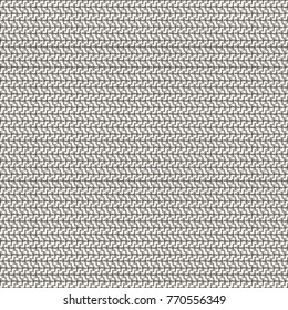 Knit with horizontal rows. Monochrome graphic pattern. Abstract vector.