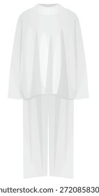 Knit jumper and pants. vector illustration 