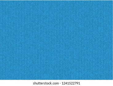 knit pattern background / lightblue