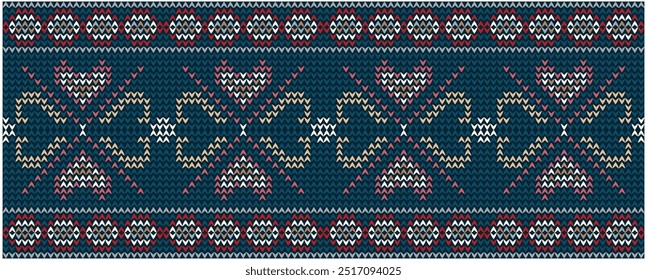 knit seamless classic pattern textile