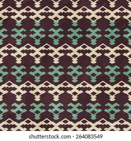 knit seamless pattern with grunge effect