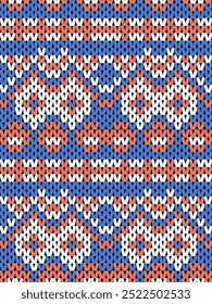 Estampado de punto sin costuras. Patrón sin fisuras. Fondo de pantalla pastel. Azul 