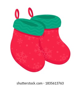 Calcetines para protegerte del frío en Navidad.