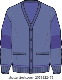 KNIT SWEATER JERSEY AND SWEAT TOPS FOR MAN AND BOYS VECTOR