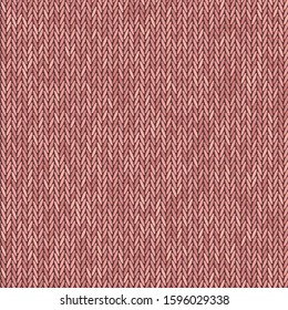 Knit texture melange color. Vector seamless pattern fabric. Knitting background flat design. 