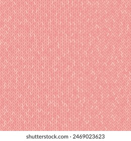 Knit texture melange seamless pattern. Monochrome vector background for banner, site, card, wallpaper. Weaving imitation print for fabric