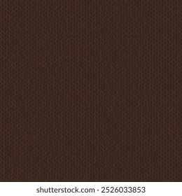 Knit texture melange seamless pattern. Monochrome vector background for banner, site, card, wallpaper. Weaving imitation print for fabric