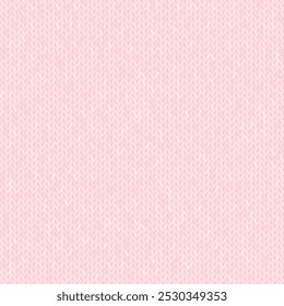 Knit texture melange seamless pattern. Monochrome vector background for banner, site, card, wallpaper. Weaving imitation print for fabric