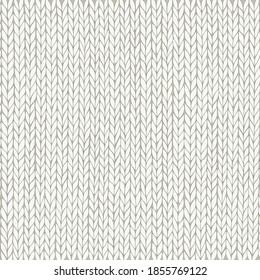 Knited pattern. Laconic inimal repeatable motif for background, wrapping paper, fabric, surface design