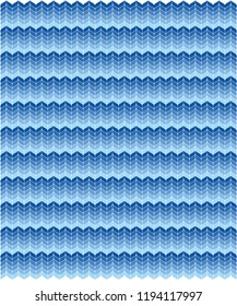 knitted abstract illustration 
