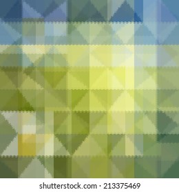 Knitted abstract seamless pattern 