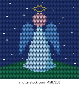 Knitted Angel Design