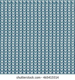 knitted background color of blue