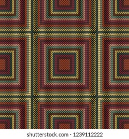 knitted background with different colors illustration