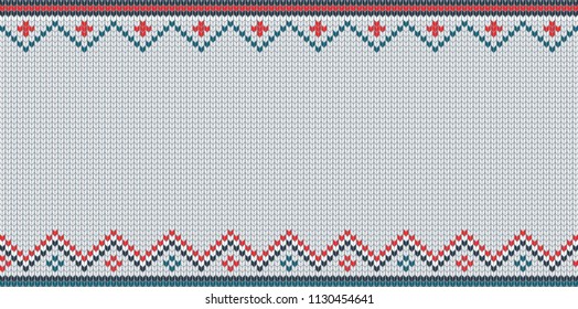Knitted background for drawing greeting cards and advertising for Christmas and New Year.