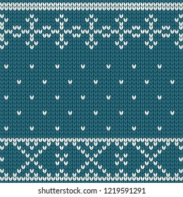 Knitted background for drawing greeting cards and advertising for Christmas and New Year.